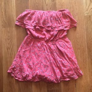 Abercrombie ruffle top romper